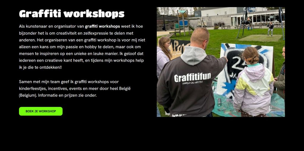 Workshops graffiti in Belgie- [workshops-graffiti.be]