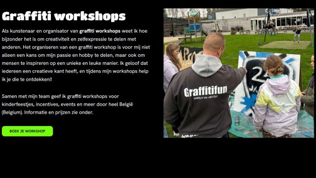 Workshops graffiti in Belgie- [workshops-graffiti.be]